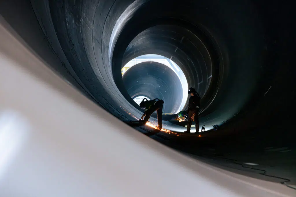 Haizea producing XXXL monopiles requieres the bebst equipment, technology and people.