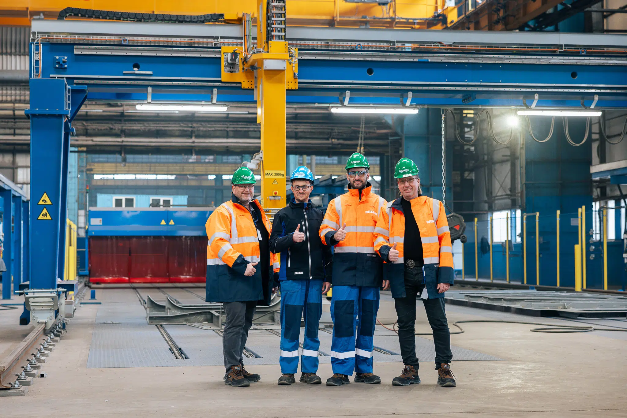 Pemamek at Damen Galati Shipyards