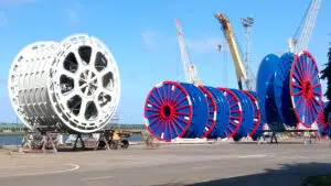 Western Constructions, Klaipeda Lithuania manufacturing reels with PEMA solutions