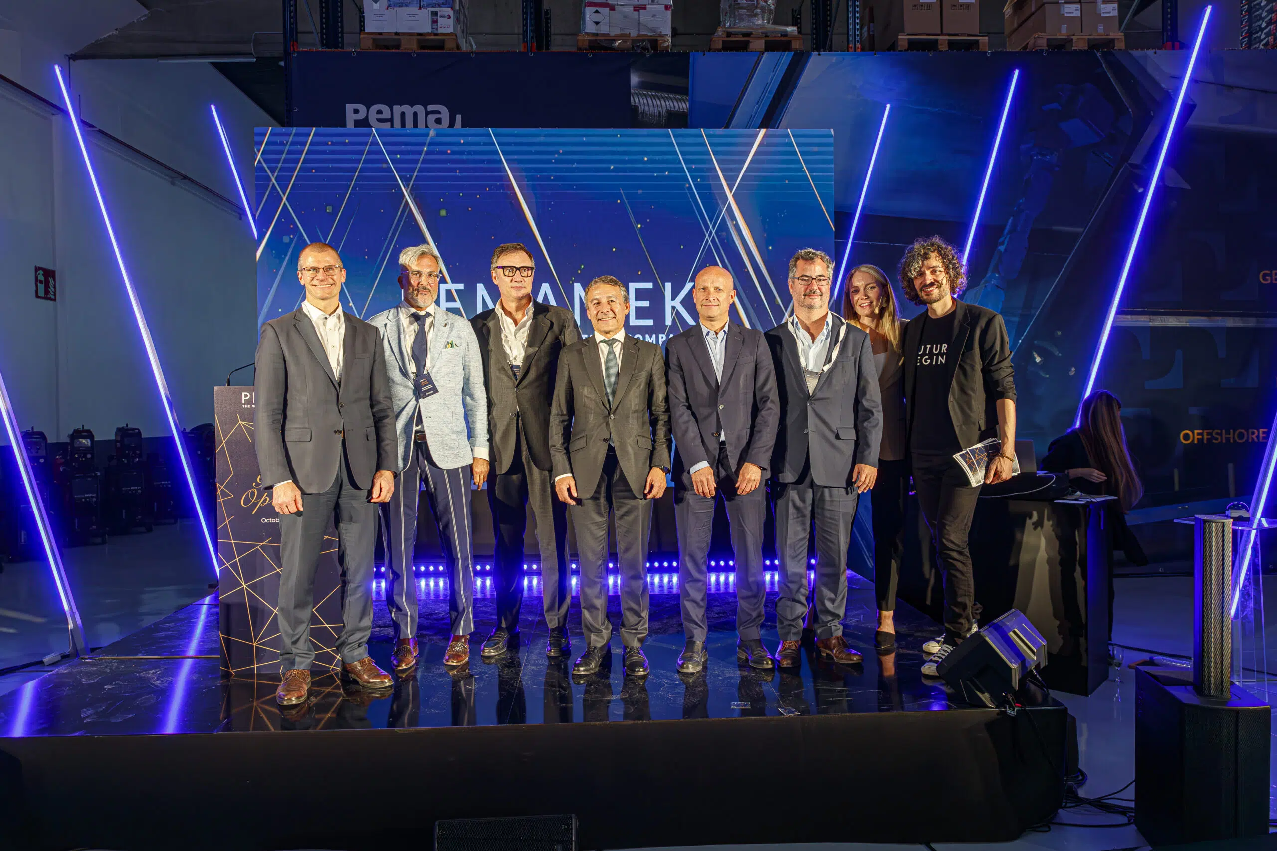 Pemamek Iberia inauguracion y el equipo