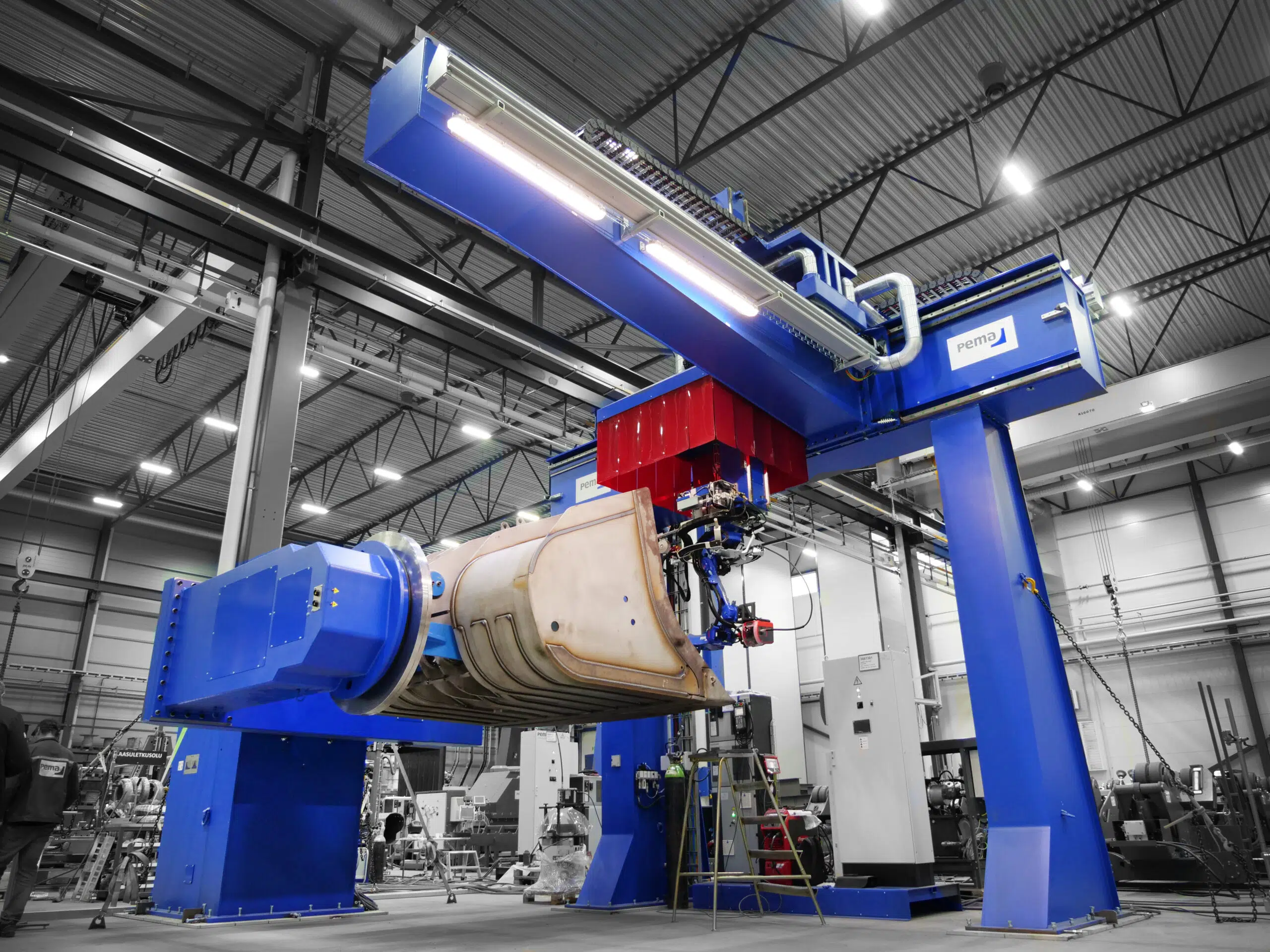 PEMA robotic welding station for an Estonian customer Harry Metall