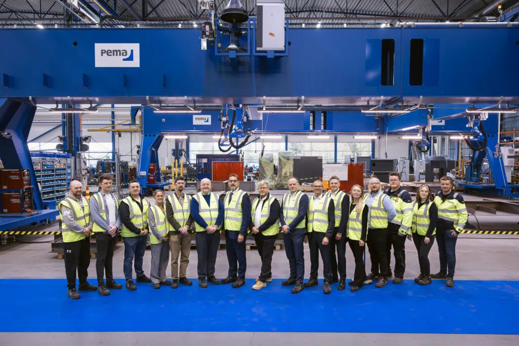 Navantia UK and the UK Ministry of Defence attended the first Factory Acceptance Test of advanced panel line equipment at Pemamek, marking a major step forward for the Harland & Wolff recapitalisation and the UK Fleet Solid Support programme.